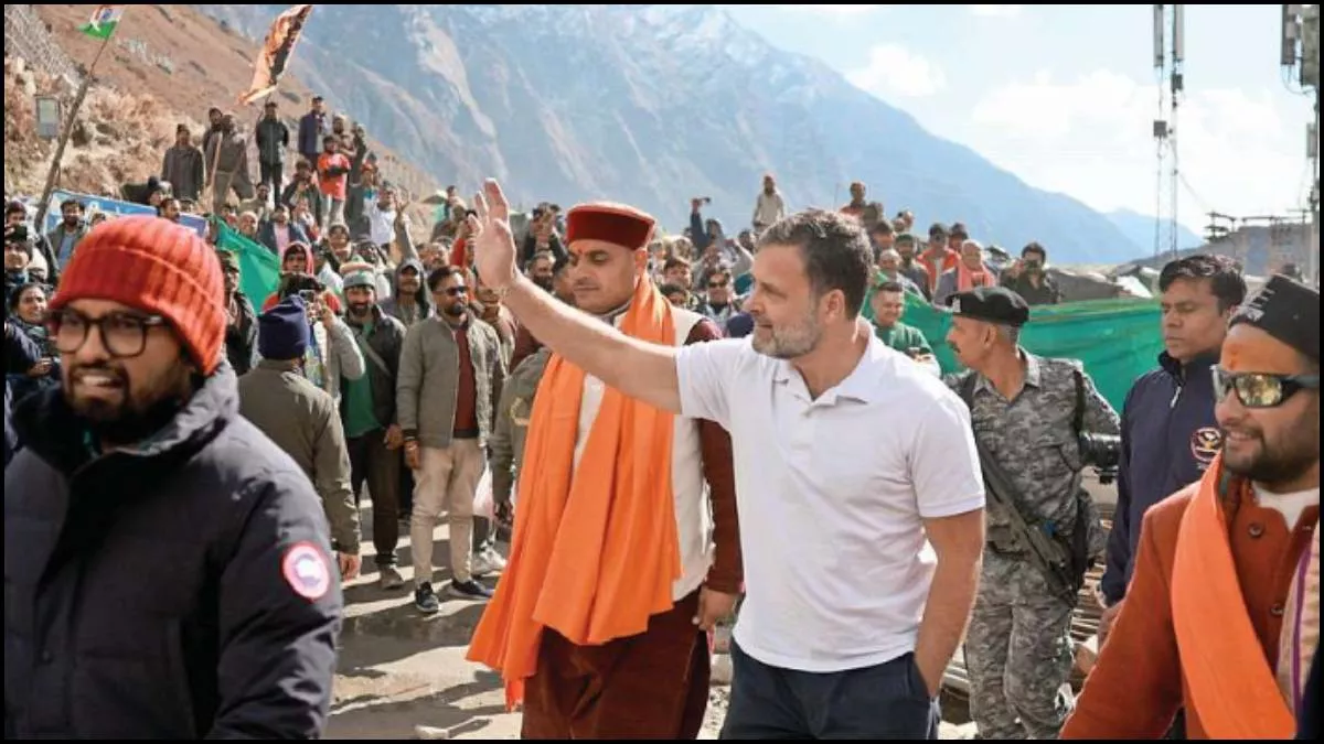 Rahul Gandhi Kedarnath Visit