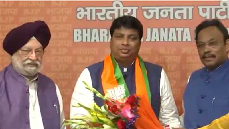 Rohan Gupta joins BJP